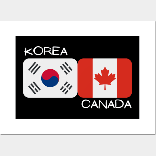 Korean Canadian - Korea, Canada Posters and Art